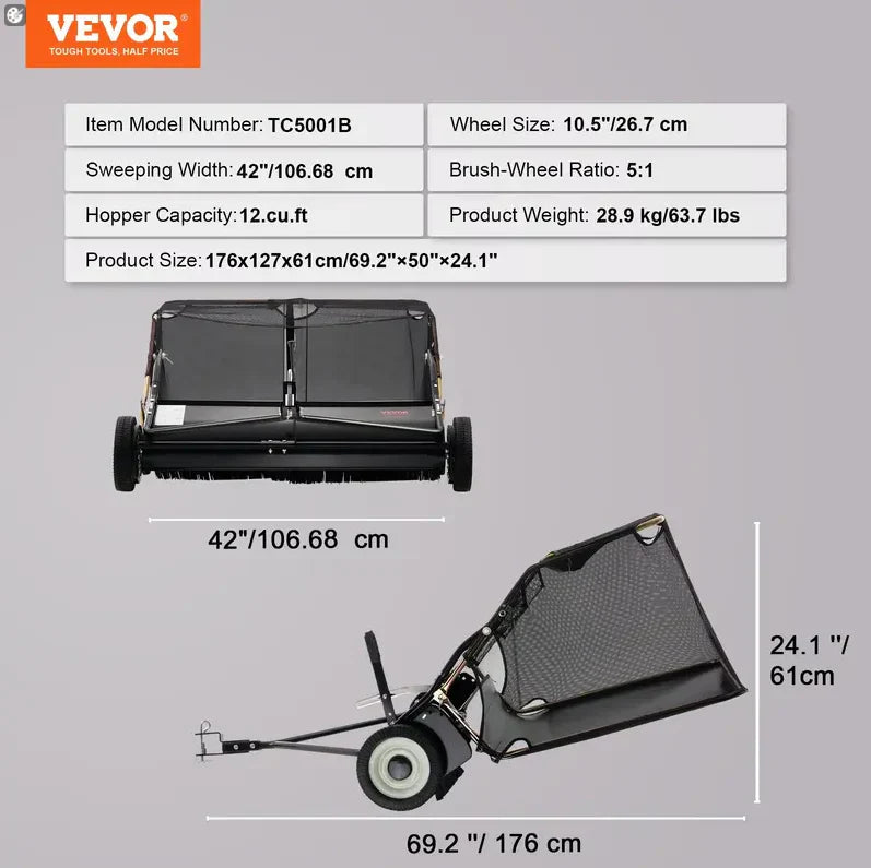 Commercial-Grade Durable Broom