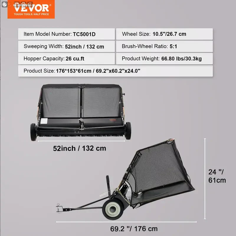 Commercial-Grade Durable Broom